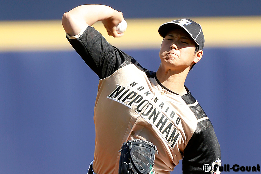 MLB挑戦を表明した大谷翔平【写真：田口有史】