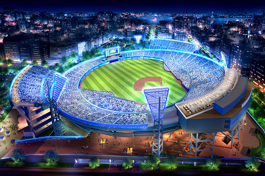 横浜スタジアム、85億円で大改修へ　6000席増席の計画案を横浜市に提出