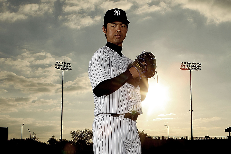 2006年オフにポスティングシステムを利用してヤンキースへと移籍した井川慶【写真：Getty Images】