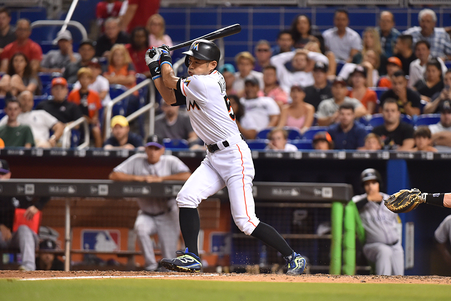 マーリンズ・イチロー外野手【写真：Getty Images】