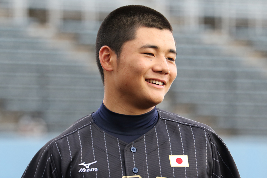 2015年の侍ジャパンU-18代表に選出された清宮幸太郎【写真：富樫重太】