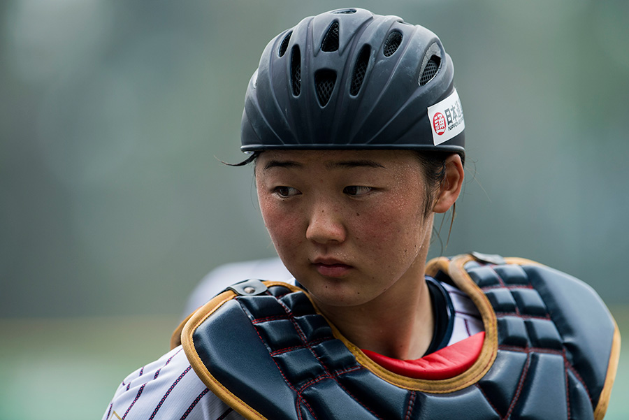 野球女子日本代表の緒方佑華【写真：Getty Images】