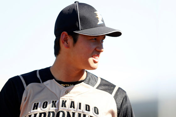 MLB挑戦を表明した大谷翔平【写真：田口有史】