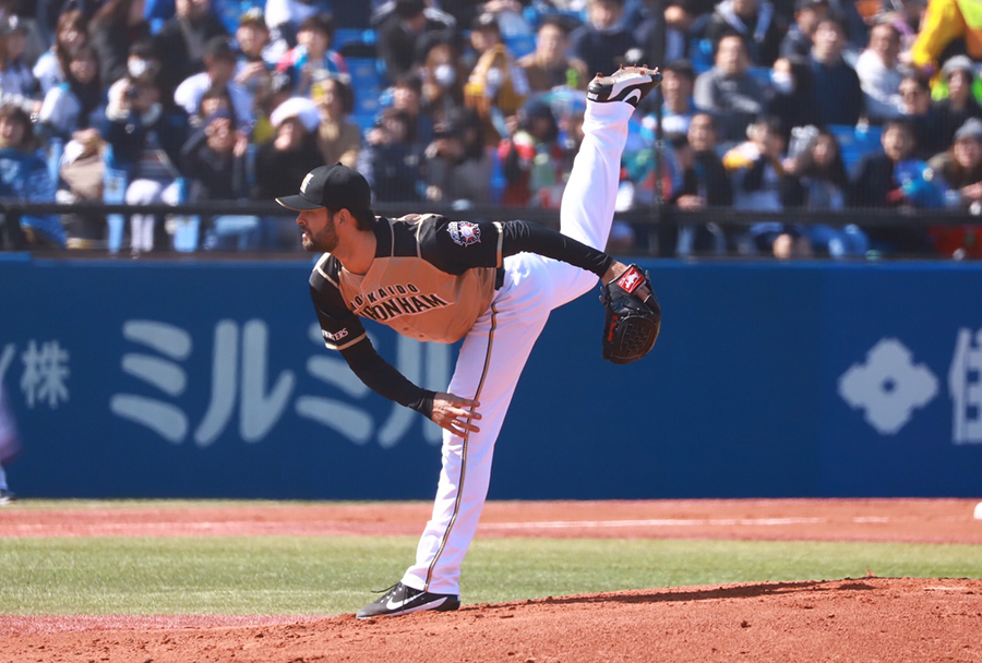 日本ハムのマルティネス【写真：荒川祐史】