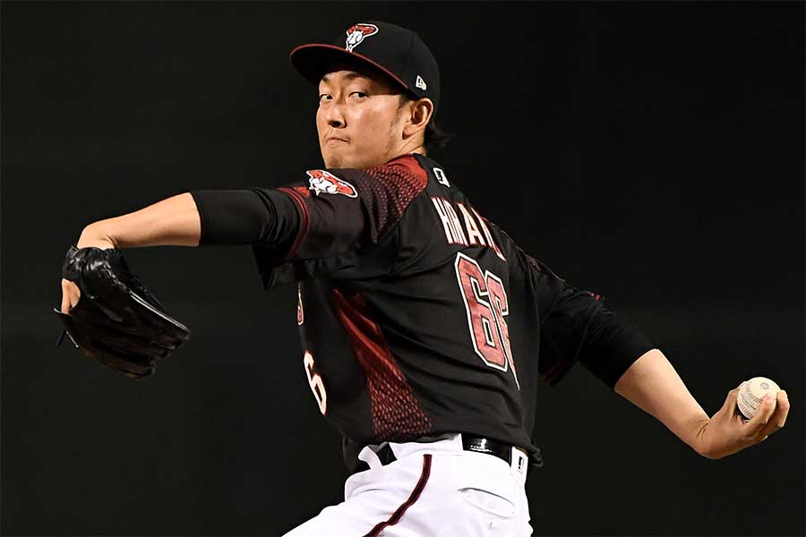 1回2失点でリードを守れなかったダイヤモンドバックス・平野佳寿【写真：Getty Images】