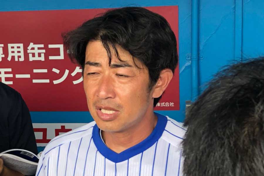 春夏連続で甲子園出場を決めた中央学院の相馬監督【写真：細野能功】