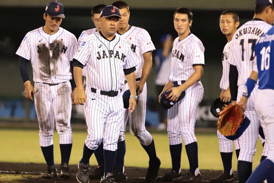 韓国に惜敗となった侍ジャパンU-18代表【写真：荒川祐史】