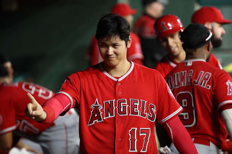 2本塁打を放つ大活躍を見せたエンゼルス・大谷翔平【写真：Getty Images】
