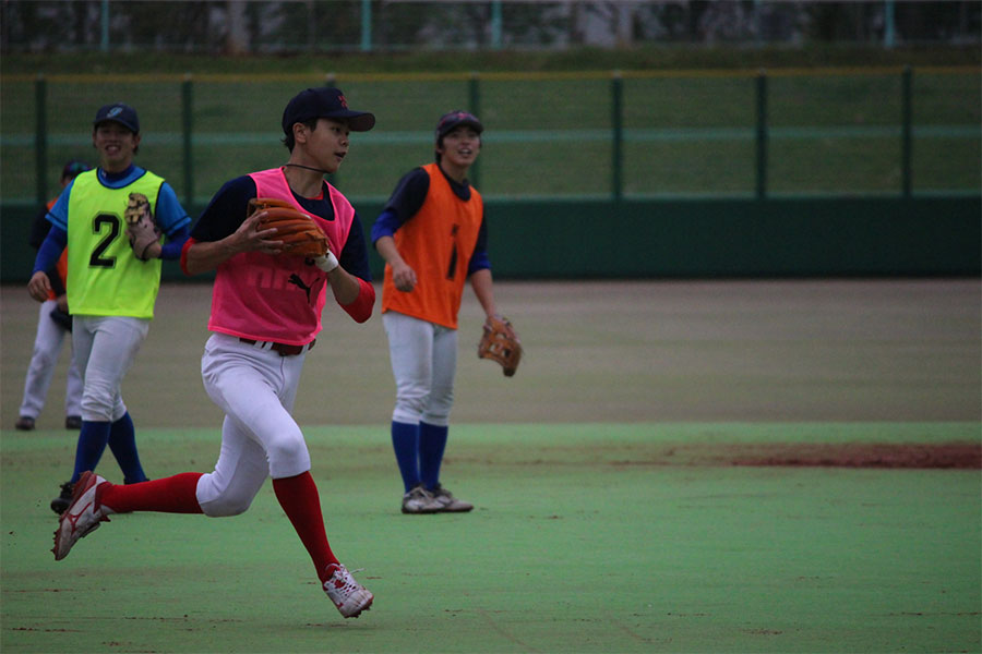 9日、「堺シュライクス」のトライアウトが行われた【写真：広尾晃】