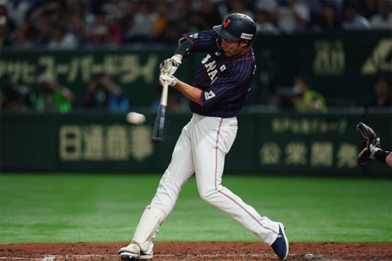 日米野球 柳田の 独創的な フルスイングにmlb公式も注目 シリーズmvpが待っている Full Count