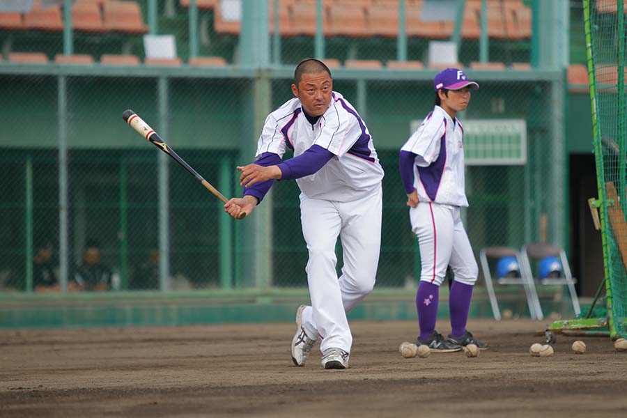 京都フローラ・川口知哉監督【写真提供：日本女子プロ野球リーグ】