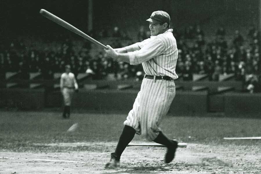 野球史に名を刻むベーブ・ルース【写真：Getty Images】