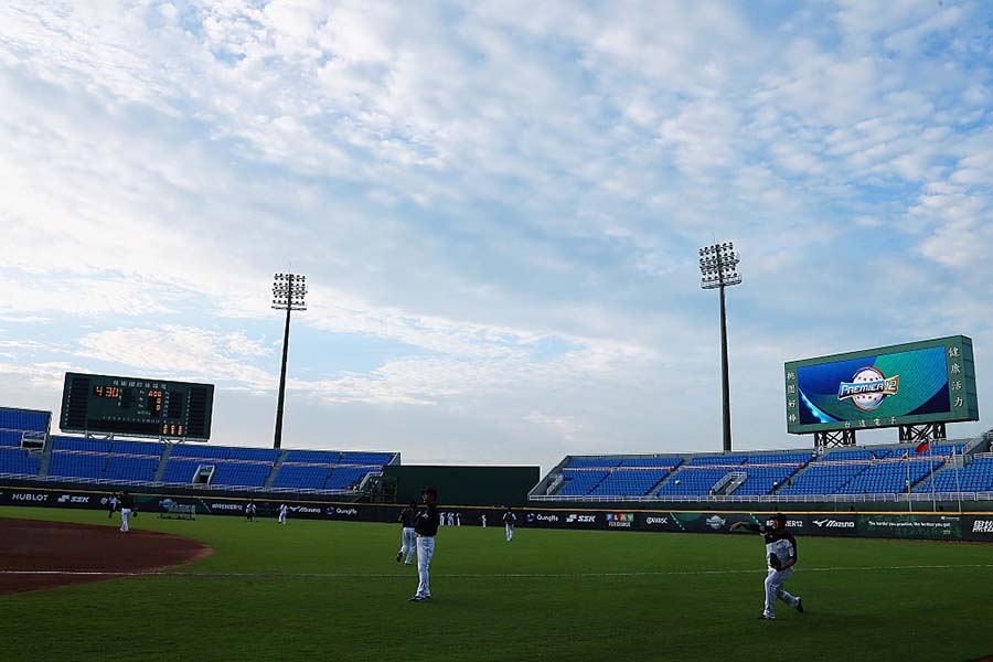 2015年の「プレミア12」でも使用された桃園国際棒球場【写真：Getty Images】