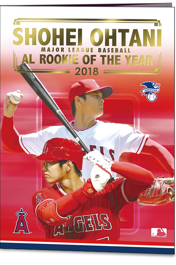 大谷翔平 ゴールドメタリックプレート-