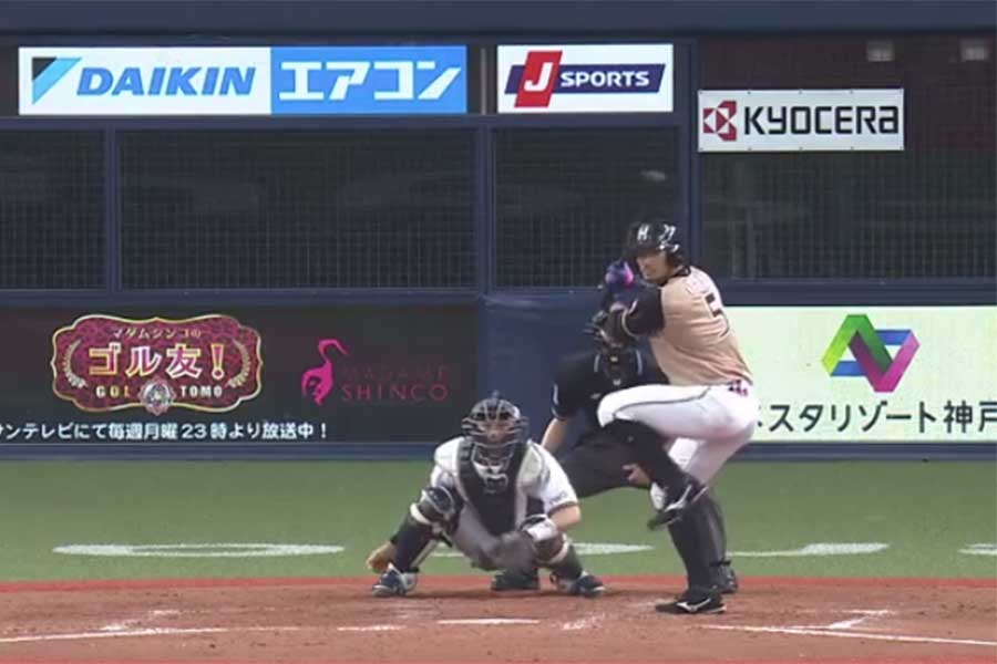 2打席連発で本塁打を放った日本ハム・大田泰示【画像提供：(C)PLM】