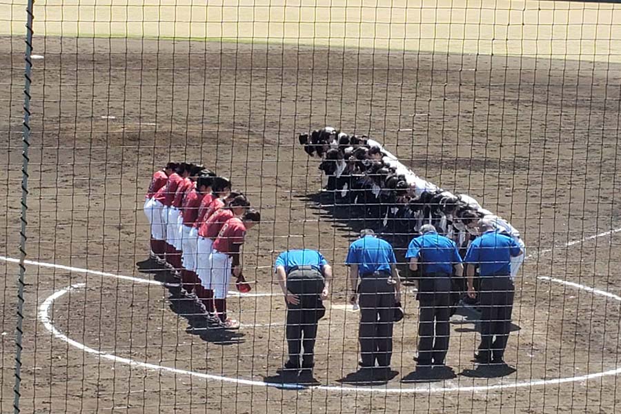 全国高等学校女子硬式野球選抜大会決勝の様子【写真：豊川遼】