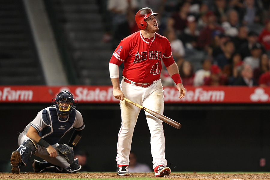 満塁本塁打を放ったエンゼルスのジャスティン・ボーア【写真：Getty Images】