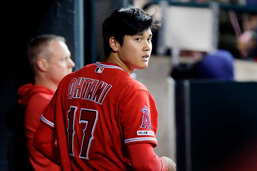 復帰後初安打が期待されるエンゼルス・大谷翔平【写真：Getty Images】