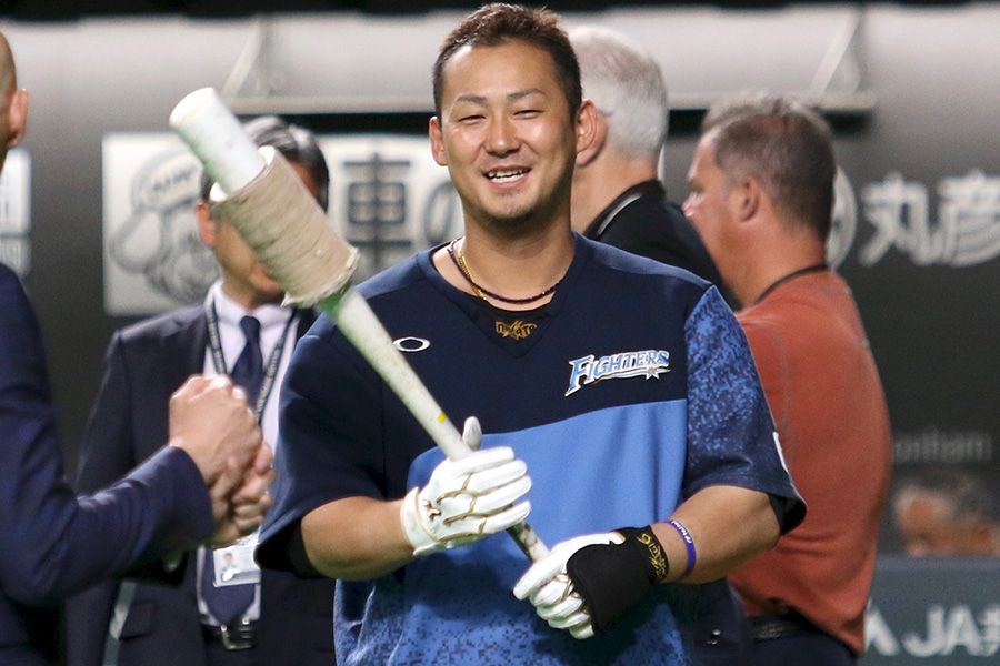 日本ハム・中田翔【写真：石川加奈子】