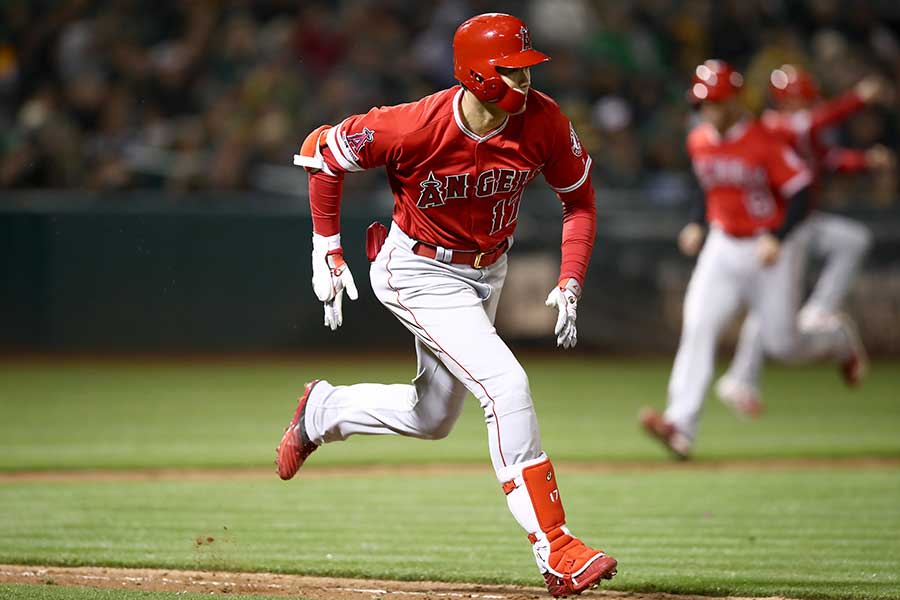 決勝打となるタイムリーを放ったエンゼルス・大谷翔平【写真：Getty Images】