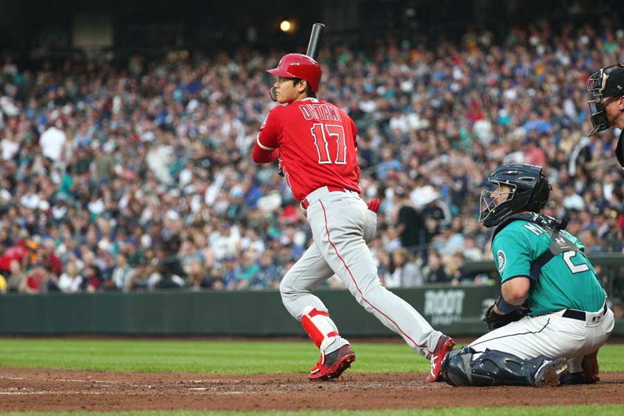 3号本塁打を含む2安打2打点と活躍したエンゼルス・大谷翔平【写真：Getty Images】