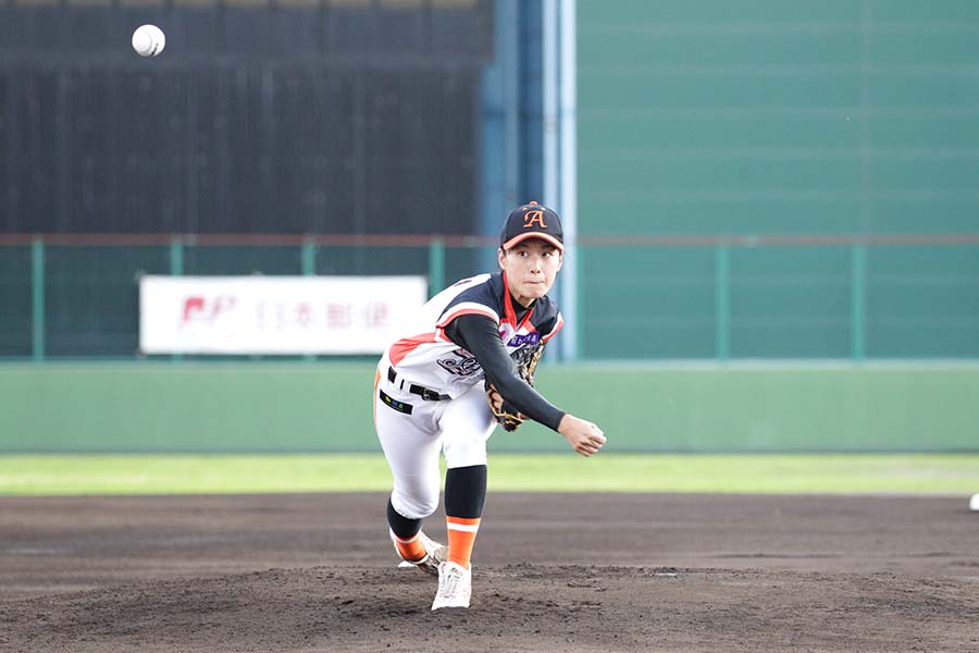 埼玉アストライア・谷山莉奈【写真提供：日本女子プロ野球リーグ】