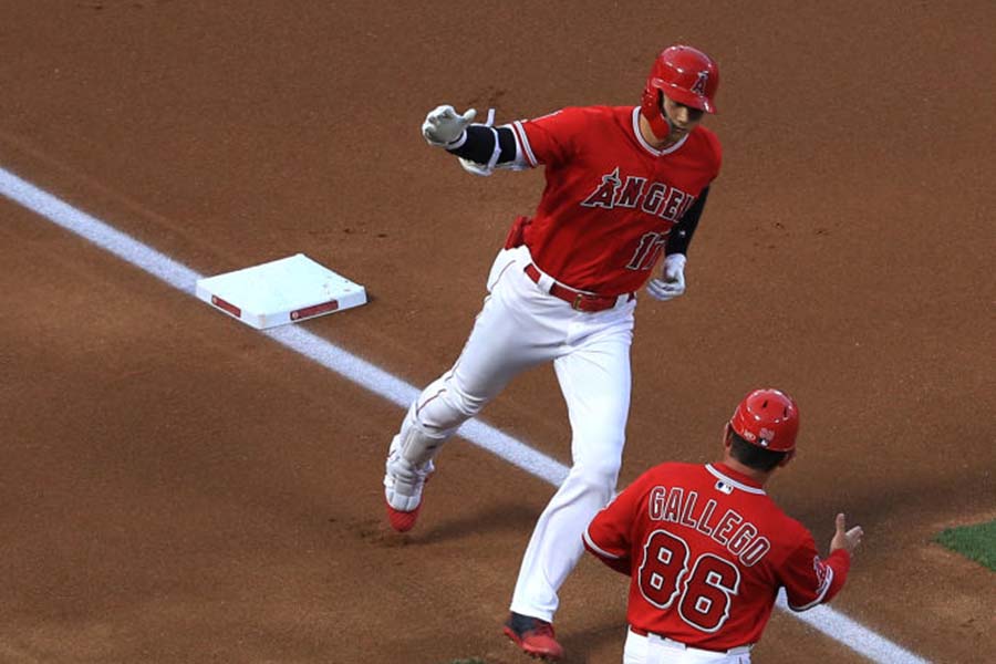 本塁打を含む2安打と勝利に貢献したエンゼルス・大谷翔平【写真：Getty Images】