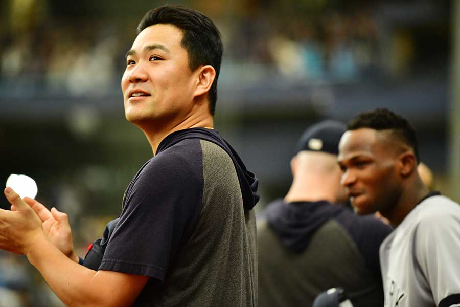 MLBオールスターに出場するヤンキース・田中将大【写真：Getty Images】
