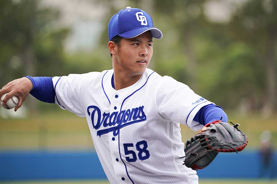 中日・石橋康太【写真：荒川祐史】