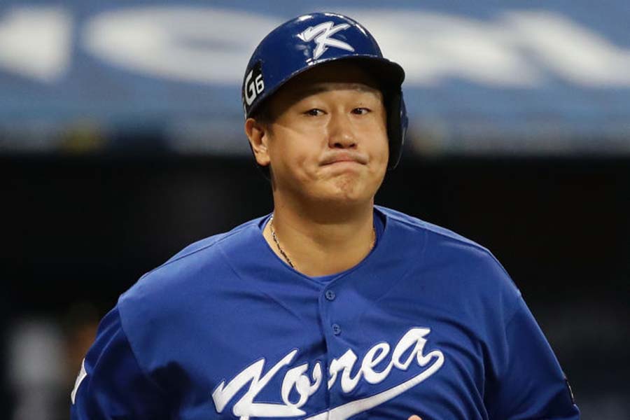 NPB・MLBでも活躍し現在は韓国のロッテに所属しているイ・デホ【写真：Getty Images】