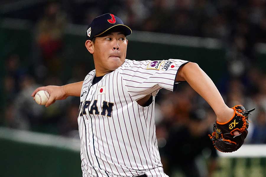 WBSCプレミア12でも活躍した巨人・山口俊【写真：Getty Images】