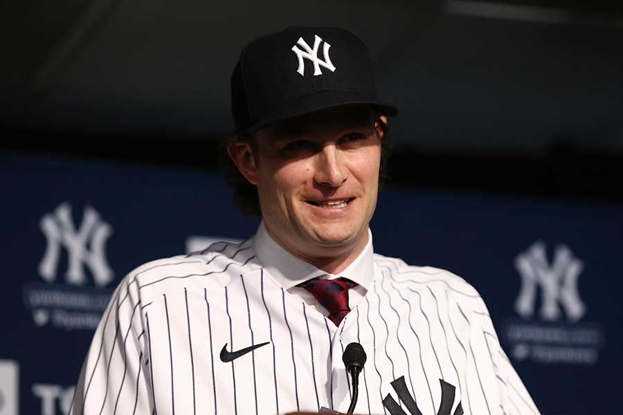 ヤンキースと超大型契約を結んだゲリット・コール【写真：Getty Images】