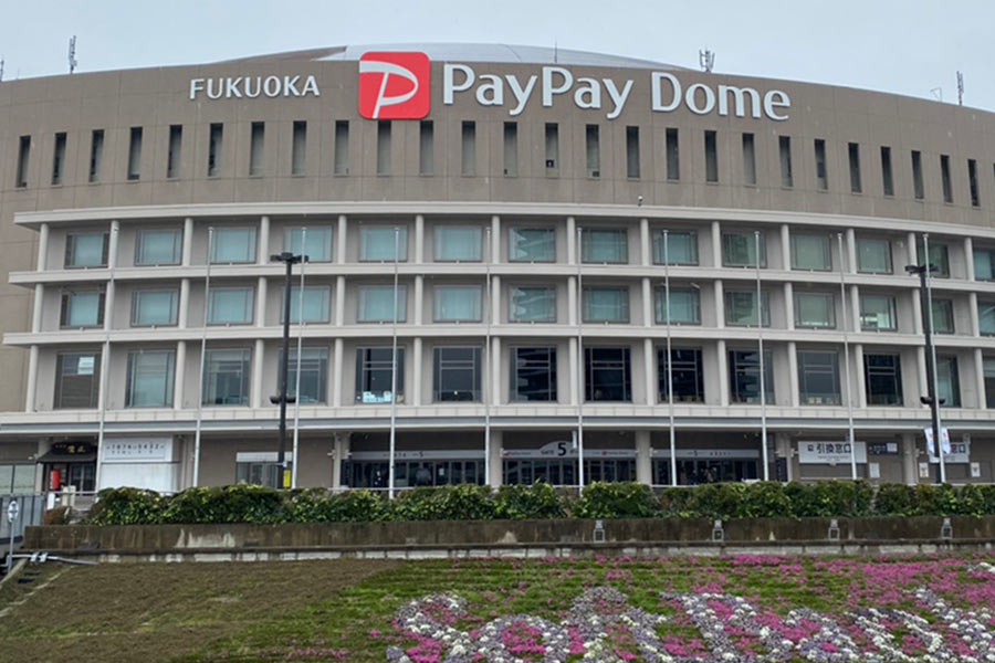 PayPayドームに隣接する商業施設「E・ZO FUKUOKA」の開業時期が変更に【写真：福谷佑介】