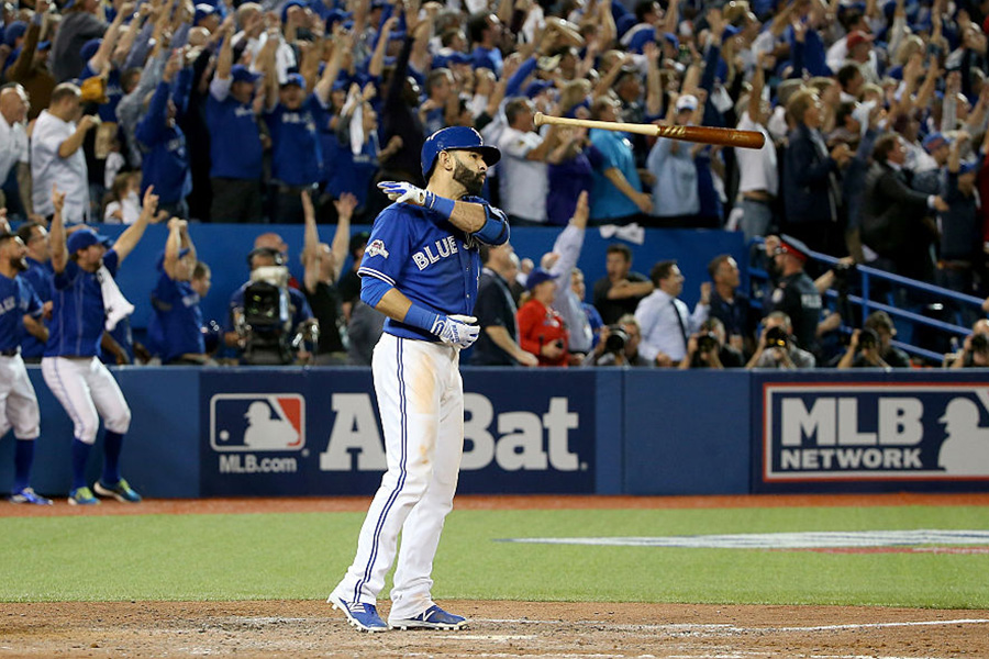 MLB通算344本塁打を誇るホセ・バティスタ【写真：Getty Images】