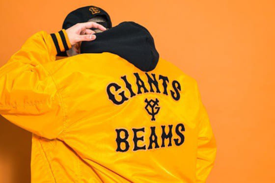 着れば自然とグータッチ 巨人が Beams とのコラボグッズを発売 Full Count