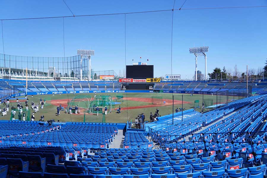全日本大学野球選手権が史上初の大会中止に【写真：荒川祐史】