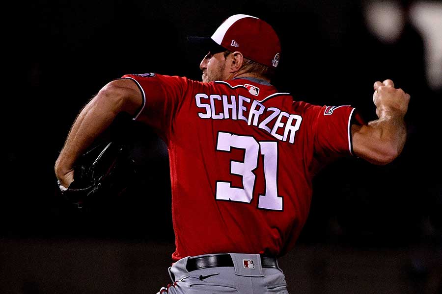 MLB選手会役員のマックス・シャーザー【写真：Getty Images】