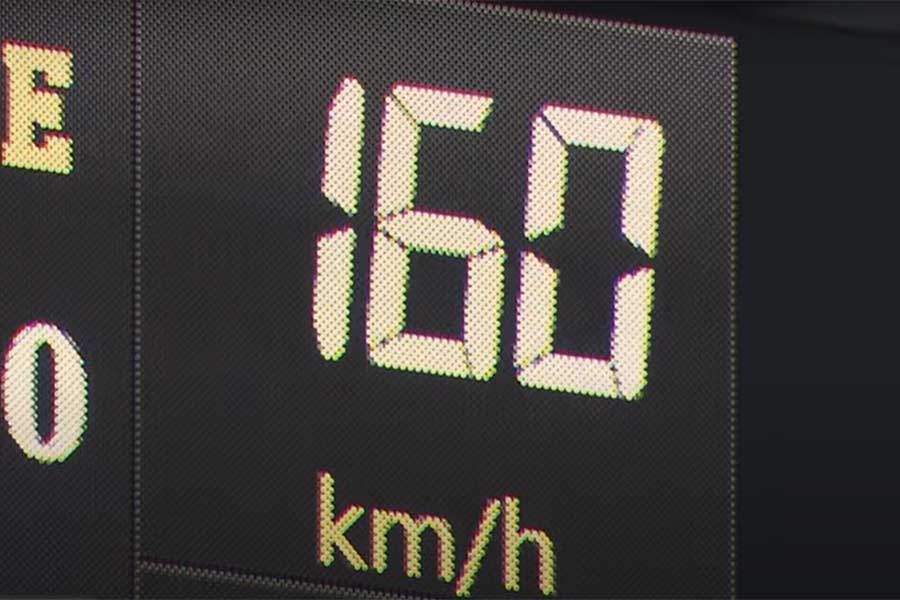 西武のギャレットが160キロを記録するも…【画像：パーソル パリーグTV】