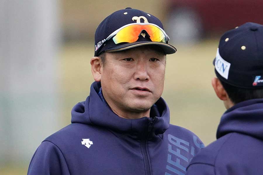 オリックス・中嶋聡監督代行が監督に就任【写真：荒川祐史】