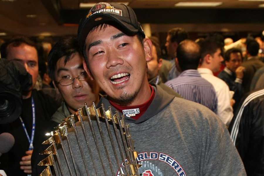 松坂大輔はRソックス世界一導いた「最大の補強」 MLB公式が07年の躍動