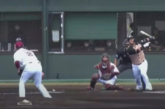 田中将から衝撃の一打　ハム中田の本塁打にファン驚愕「レフトフライかと思ったら」