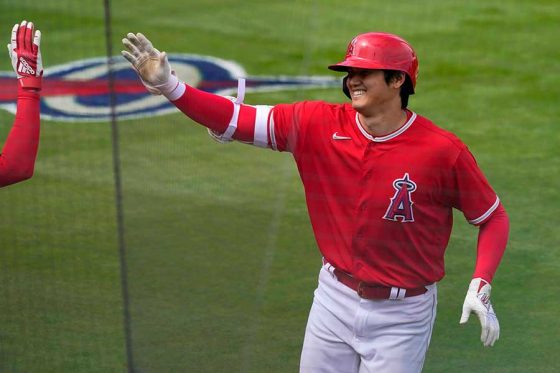 エンゼルス・大谷翔平【写真提供：AP】