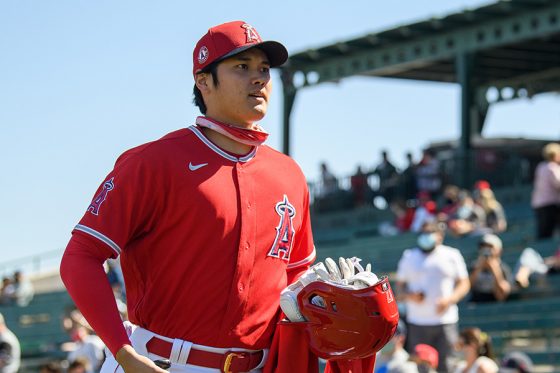 エンゼルス・大谷翔平【写真提供：Angels Baseball】