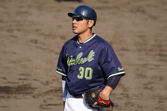 ヤクルト・西田明央【写真：荒川祐史】