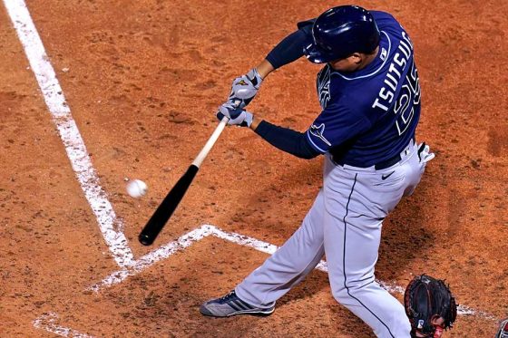 【MLB】筒香嘉智、155キロ撃ち二塁打　課題の剛速球を打ち返す2戦連続安打、打率.193