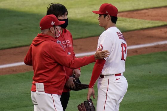 大谷翔平 リアル二刀流も2勝目ならず 球速低下は 体が動かなかった 故障の心配ない Full Count