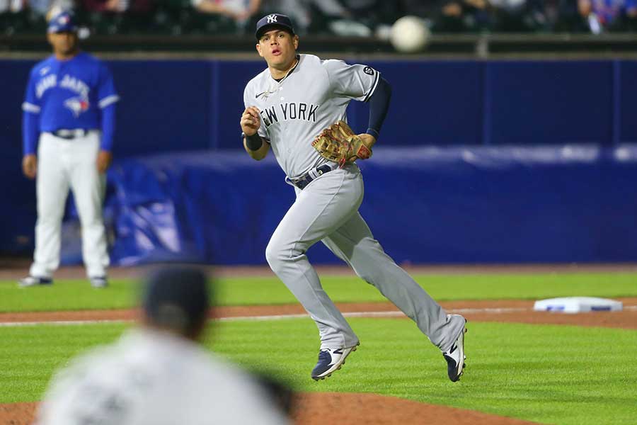 ヤンキースのジオ・ウルシェラ【写真：AP】