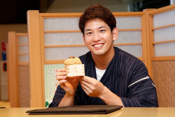 ソフトバンクが「栗原選手のモンブラン」を発売　福岡の人気ソフトクリーム店とコラボ