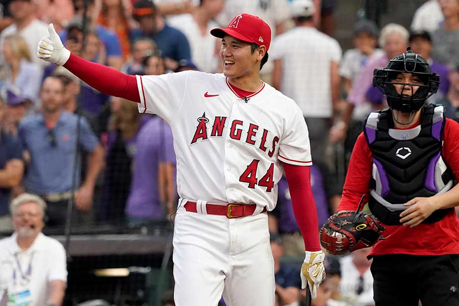 MLB公式 大谷翔平 MLBオールスターゲーム ホームランダービー フォト 