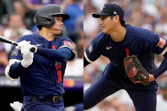 大谷翔平 MLB史上初二刀流 2021年オールスター ゲーム記念フォトフレーム